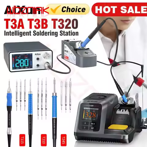 AIXUN T3B T3A T320 Smart Soldering Station Welding T115/T210/T245 Rework Station T3AS T3BS For PCB S