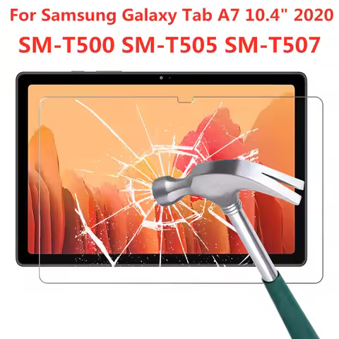 9H Tempered Glass Screen Protector For Samsung Galaxy Tab A7 10.4 Inch 2020 SM-T500 T505 T507 Anti S