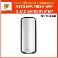 Netgear Orbi 970 Series Quad-Band WiFi 7 Mesh Add-on Satellite BE27000 (RBE970) - RBE970-100EUS