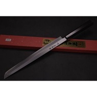 🇯🇵堺孝行 銀三鋼 先丸蛸引 300mm 💓 黑丹柄 💓 日本高級廚刀 💓 sakai takayuki