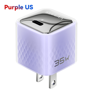 KUULAA GaN 35W Type C Fast Charger Adapter ชุดหัวชาร์จและสายชาร์จ Quick Charger ชาร์จเร็ว for iPhone