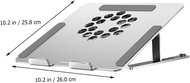 Gadpiparty Notebook Cooler alloy laptop stand laptop cooler stand laptop air cooler USB Laptop coole