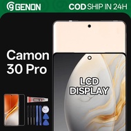 Genon AMOLED 144Hz LCD for Tecno Camon 30 Pro LCD CL8 Display Touch Screen with Frame Replacement Pa