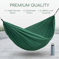 Camping Hammock Buai Khemah | Portable Foldable Outdoor | 270x140cm Beach Picnic Rope