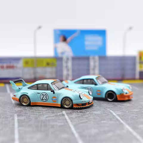 Model Collect MC 1:64 930 RWB GULF Diecast Model Car