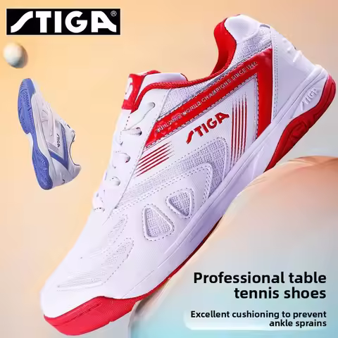 STIGA table tennis shoes for men and women, professional summer and winter breathable STIGA table te