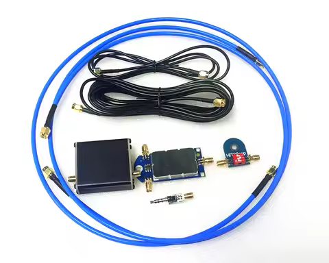 HFDY 50K-500MHz Wideband Active Small Magnetic Loop Antenna LZ1AQ Amplifier HF AM FM VHF UHF SDR Rec