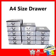 Plastic A4 Drawer / Drawer A4 /  A4 Document Cabinet Storage / A4 Laci Drawer A4 (3,4,5 Tier) Mini A