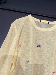 SHULINDAN | Youthful Yellow Bow Tshirt