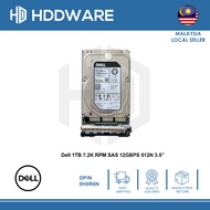 DELL 1TB 7.2K 12G SAS 3.5" 512n HDD // 0H0R8N // H0R8N// ST1000NM0085 //2DC20C-150