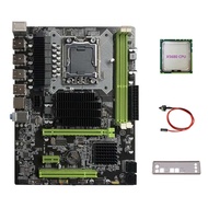 (AXKN) X58 Motherboard LGA1366 Computer Motherboard Support DDR3 ECC RAM Support RX Graphics Card wi