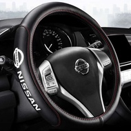 PuraAutoRepair Steering Wheel Cover Leather for Nissan Serena C27 Vanette C22 Sentra Gtr N16 Grand L