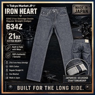 IRON HEART 634Z 21oz Regular Denim Straight Indigo [Direct from Japan]