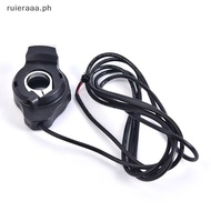 ruieraaaPET 12V/24V/36V/48V/60V/72V Thumb Throttle Ebike With Battery Display Thumb Grip .