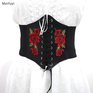 [Meifuyi] Trend Women Body Shaper Buckle Wide Waistband Waist Belt Underbust Corset Belt COD