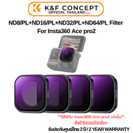 K&F Insta360 Ace pro2 Filter Kit ND8/PL+ND16/PL+ND32/PL+ND64/PL (SKU.2599)