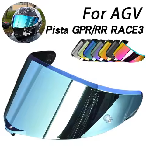 16 Colors Motorcycle Full Face Helmet Visor Lens Case for AGV PISTA GP R GP RR Corsa R CorsaR RACE3