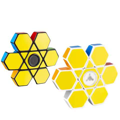 Diansheng Authentic Finger Magic Cube Fingertip Spiral Gyroscope Irregular Magic Cube Children's And