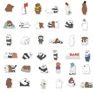 50 cartoon cute images bare graffiti stickers laptop guitar personalized decoration stickers
