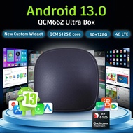 Carplay Ai Box 8 - core Qcm6125 Android 13 Wireless Carplay Android Auto Car Play Streaming Box Iptv
