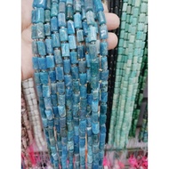 Tube Shaped Stone 7x11mm Amazonite Cetrine Blue Apatite High Quality Beads for Jewelry Making