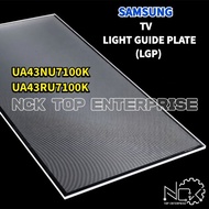 LGP UA43NU7100K UA43RU7100K SAMSUNG LIGHT GUIDE PLATE / ACRYLIC REFLECTOR READY STOCK BRAND NEW