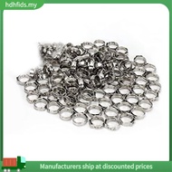 [in ]120PCS 1/2 Inch PEX Cinch Clamp Ring Cinch Crimp Ring Cinch Clamp Single Ear Hose Clamp for PEX