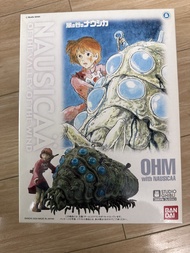 Bandai萬代出品，風之谷娜烏西卡與王蟲OHM模型套裝