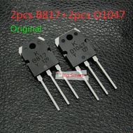 pcs 2SD1047 4 Original 2SB817 TO-3P D1047 B817 KTB817 KTD1047 audio amplifier paired power transisto