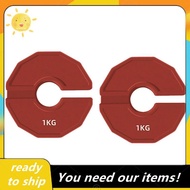 2PCS Gym Micro-Type Plates Dumbbell Fractional Weight Plate Rubber Fractional Weight Plates Plates A