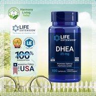 Life Extension DHEA 25 mg 100 capsules Life Extension: Exp 08/27 100% Authentic