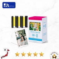 Compatible 108-Count Glossy Photo Paper & Ink for Canon SELPHY CP1500, CP1300, CP1200 Printers