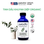 Tinh Dầu Khuynh Diệp Hữu Cơ PURA D’OR Therapeutic Grade Eucalyptus Essential Oil 118ML