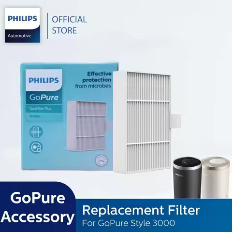 Philips GoPure Replacement filter for GoPure Style 3000 Series Car Air Purifier S3601 and S3602 SNF6