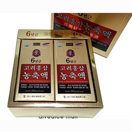 [USA]_Dae Han Red Ginsing Promotion Co., Ltd 240g(8.5oz) x 2, Korean Red Ginseng 6years Root 100% Pu