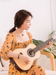 30inch Round Corner Acoustic Folk Children 36inch Steel Wire Guitar Full Size N