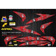 DECAL STRIPING STICKER VARIATIONS BEAT FI NEW 2016-2019 LIVERPOOL YNWA