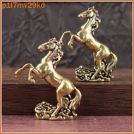 p1l7mv29kd Bronze Horse Statue - Zodiac Metal Craft for Home & Table Decor ph