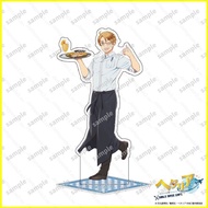 Hetalia Axis Powers Restaurant waiter Acrylic material Sign UP Anime Figure Model Toy Stands Plate H