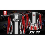Arai Nakano Design Long Sleeve Sublimation Jersey