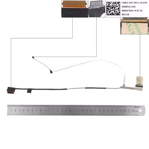 New Laptop Cable for HP 15-dy 15s-fq 15-ef 15s-eq tpn-q230 30Pin DD00P5LC201 DD00P5LC241