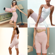 Peaches Active - Bow of Strength Biker Shorts เลกกิ้งขาสั้น