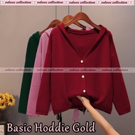 [COD] - Blouse Panjang Wanita Terbaru 2021 / Basic Hoddie Gold - Atasan Blouse Kekinian / Kemeja Mod