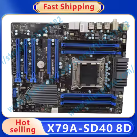 X79A-SD40 8D Motherboard X79 LGA2011 64 GB SATA III USB 3.0