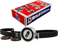 DNJ TBK290 Timing Belt Kit/For 1988-1995 / Honda/Civic, Civic del Sol, CRX / 1.5L / SOHC / L4 / 16V,