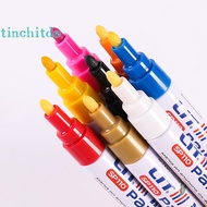 [TinchitdeS] Colorful Permanent Paint Marker Waterproof Markers Tire Tread Rubber Fabric Paint Marker Pens Graffiti Touch Up Paint Pen [NEW]
