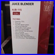 ◳  ◐ ✔ Hanabishi Super Blender HJB-115