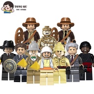 Movies Minifigures Indiana Jones Figures Kids' Toys Birthday Gifts Educational Building Blocks