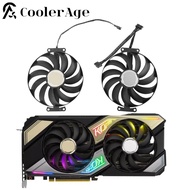 Original 95MM CF1010U12S 7Pin RTX3060Ti RTX3070 Cooling Fan For ASUS KO GeForce RTX 3060 Ti 3070 OC 