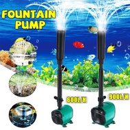 220V Submersible Water Pump Garden Pond Fish Aquarium Fountain Filter Pump Set Filter Fish Pond Aquarium Water Pump Tank